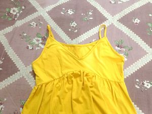 Bishop Sleeve Yellow Top
