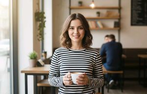 Striped Long Sleeve Top