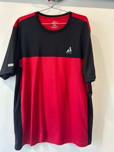 Allstyle XL size Red Gym Tshirt