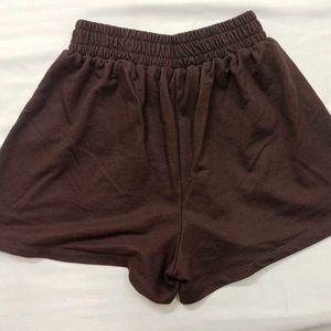 Brown Casual Shorts Stretchy!