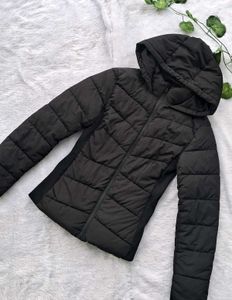 Zara Hooded Puffer Jacket