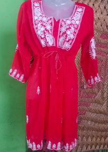 Red chicken kari dress....
