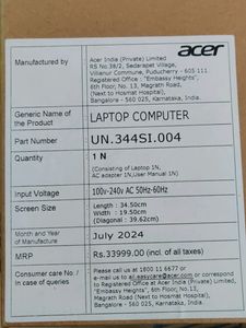 Acer Aspire 3 Laptop