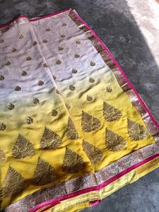 Yellow Saree