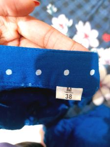 Blue Striped co ord