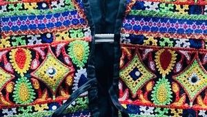 Colorful Embroidered Waistcoat