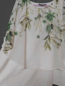Floral Chiffon Layered Blouse