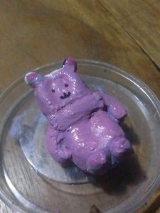 Cute Teddy Bear 🐻 Made Using Terracota Clay
