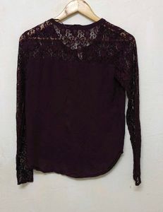 Trendy New Purple Top For Women