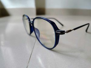 Lenskart Blue Round Frame Glasses