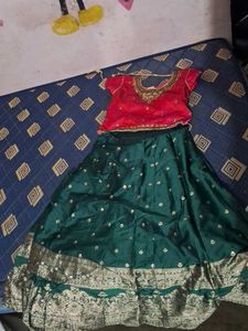 Embroidered Lehenga Choli Set