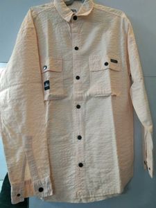 Zara Peach Overshirt