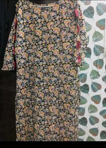 Floral Print Kurta