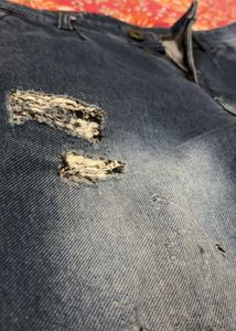 Ripped Branded Skinny Jeans Men&#39;s