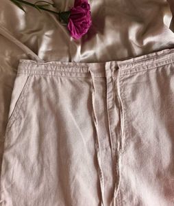 Linen Midi Skirt
