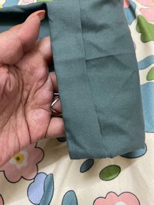 Green Relaxed Fit Trousers