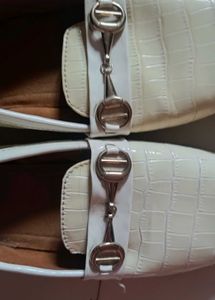 Stylish White STEFENS Loafers