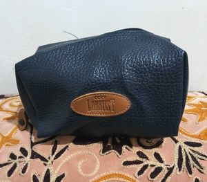 Vintage Leather toiletry travel bag