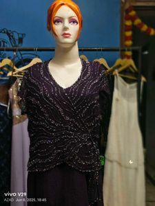 Elegant Embellished Wrap Top