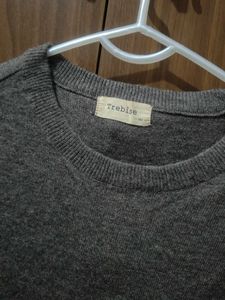 Gray Sweatshirt / Formal Sweater / Pullover/ Sweat