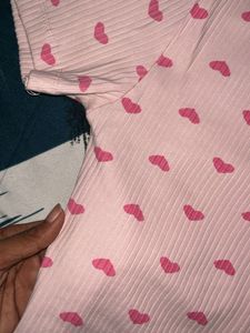 Pink Heart Tee