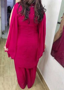 Mirror Work Plazzo Kurta Set