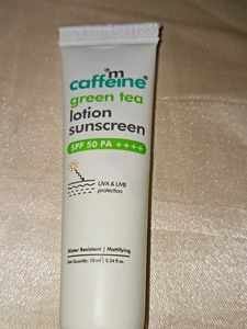 mCaffeine Sunscreen SPF 50