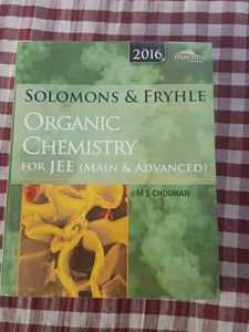 Solomoms and Fryhle Organic Chemistry Book
