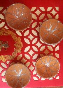 Glittery Diya Set Of 30
