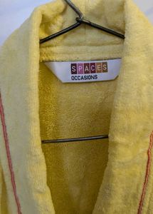 SPACES Yellow Bath Robe