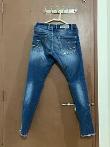 Side Stripe Jeans - Size Medium