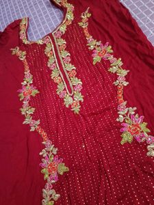 Red Kurta