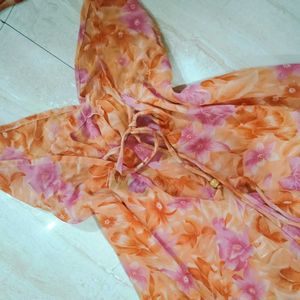 Y2k Sunset Top