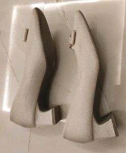 Kins Brand Offwhite Block Heels