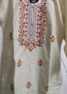 Sale...Kurta With Awesome Thread Work