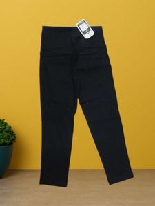 RF-144 Size-30 Chic Black Trousers