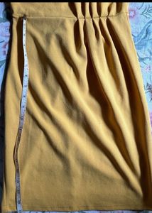 forever 21 Mustard Mini Dress