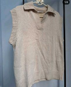 Cream Vest