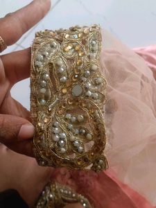 Elegant Peach Lehenga Choli Set