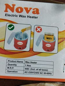 Nova Electric Wax Heater