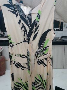 Tropical Print Sundress