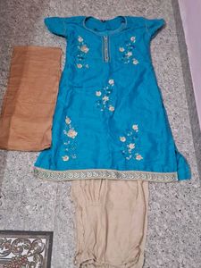Cotton Chudhidar with mild taste