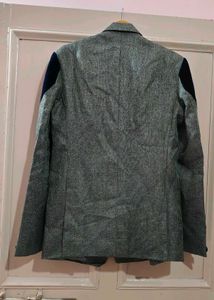 Green + Gray Blazer