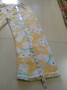 Cute Bunny Print Pajama Pants