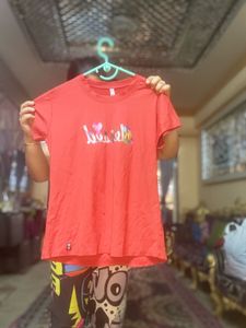Red Graphic T-Shirt