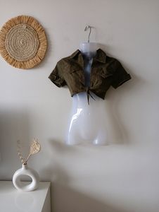 Fashion Nova Trendy Cropped Jacket
