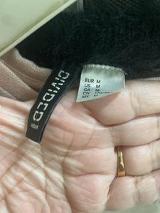 H&amp;M Black Fuzzy Cardigan