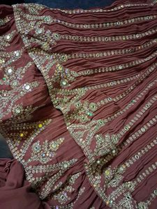 Embroidered Indian Outfit