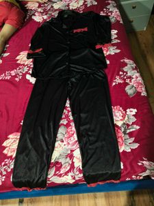 1day sale!!Silky Satin Pajama Set