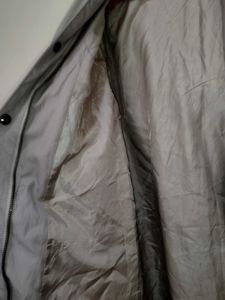 Grey Hooded Coat